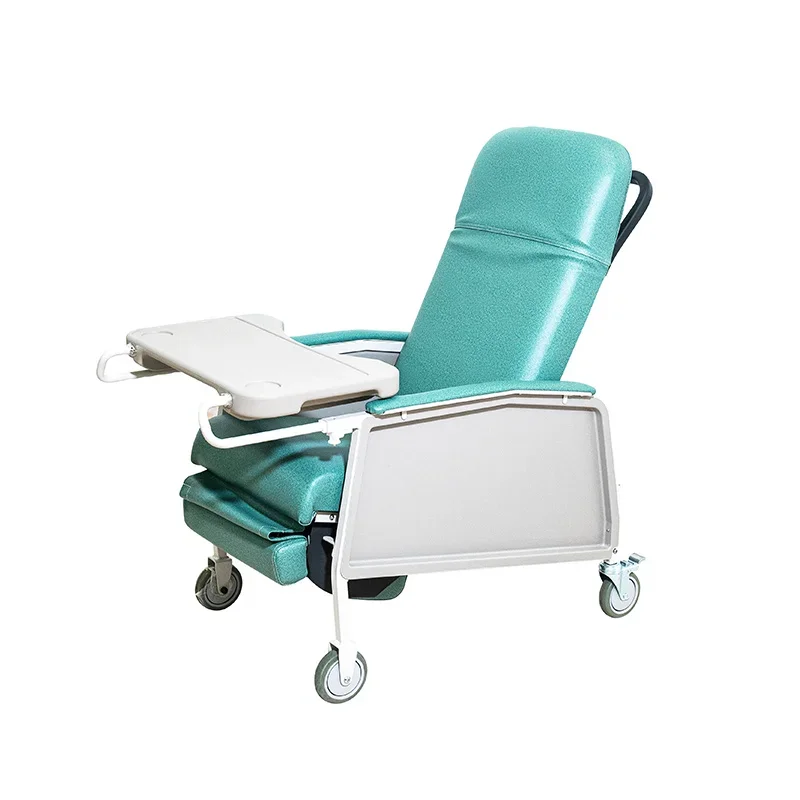 Medical Lab Chair - Mobiele ziekenhuisstoel voor bloedafname, transfusie, dialyse