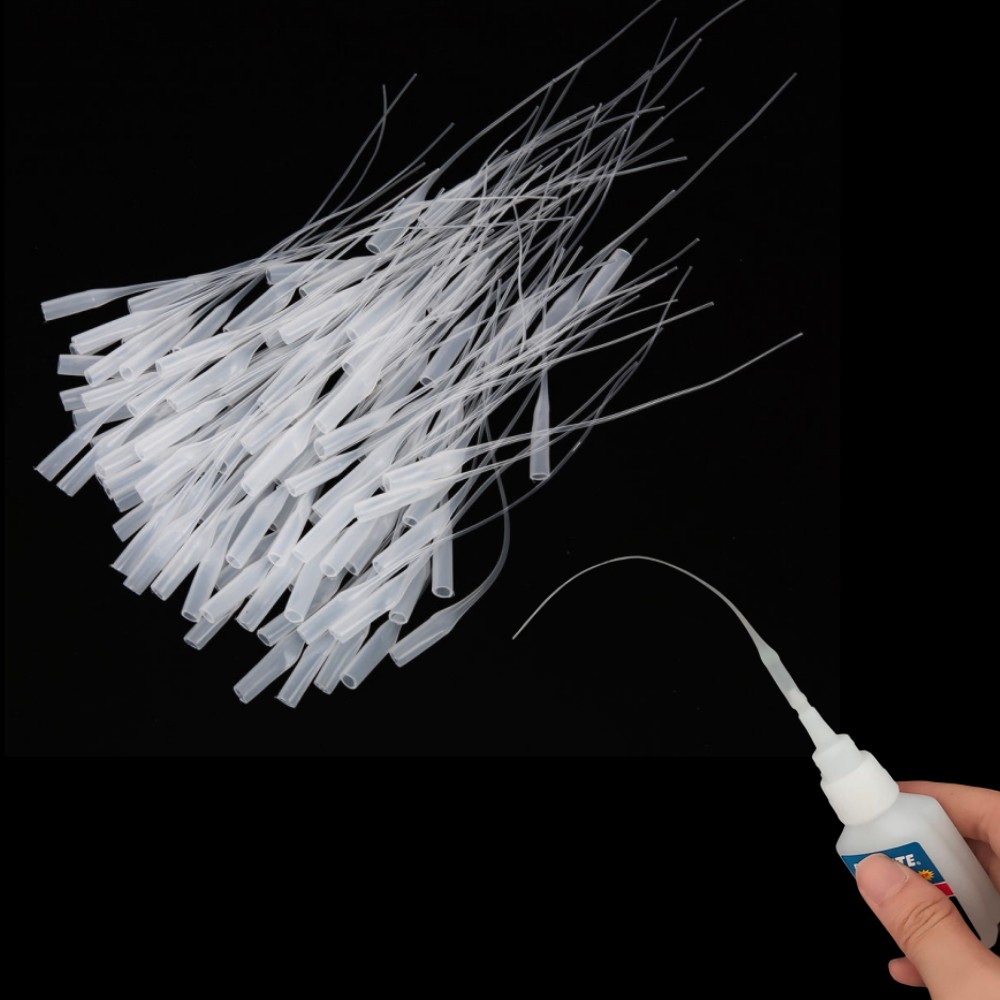 Lab Pipette Tip - 100 Stuks Lijm Micro-Tips Plastic Lijm