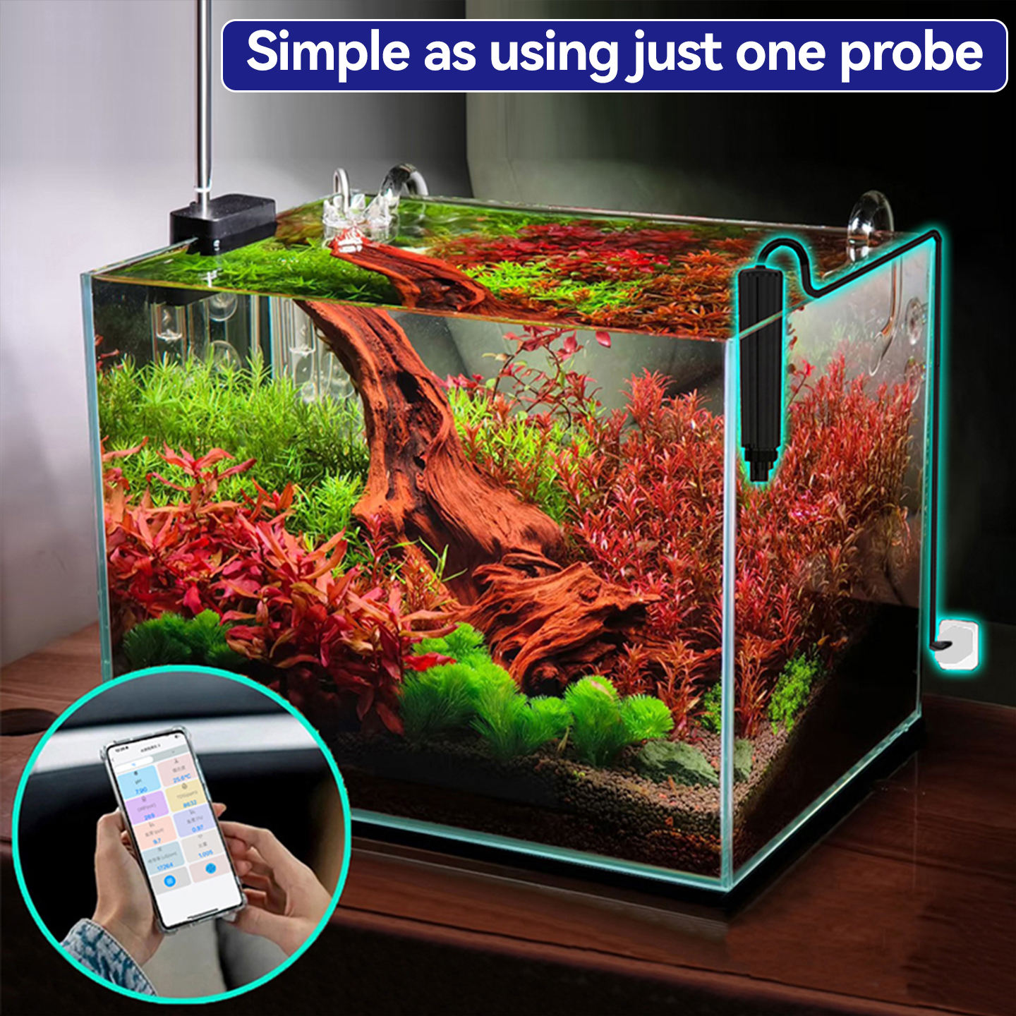 8-in-1 slimme watertester, dra - Ph Meter recensie en prijs