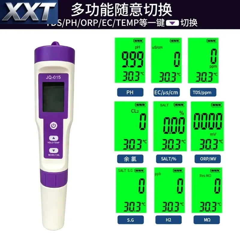 XXT Residu chloor tien-in-één  - Ph Meter recensie en prijs